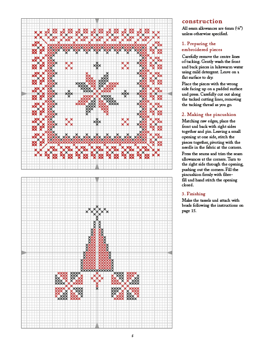 Palestine Stick & Stitch Embroidery Patterns Clothes Water 